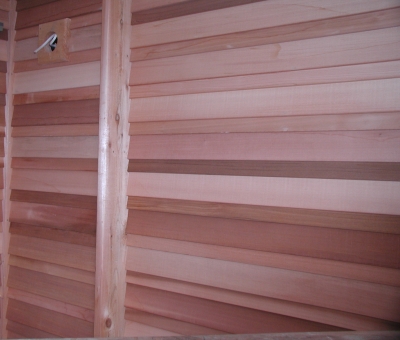 cedar wall